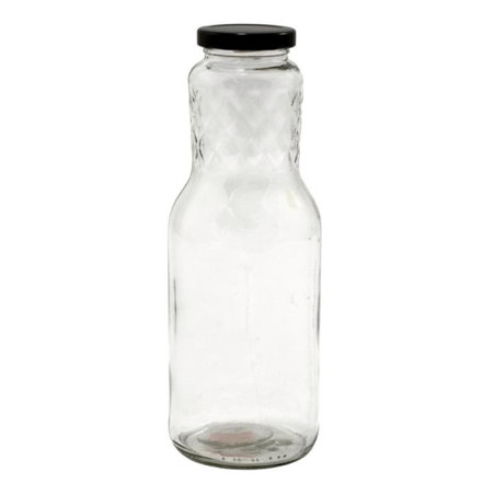 Butelka na soki 1L fi53 z zakrętką